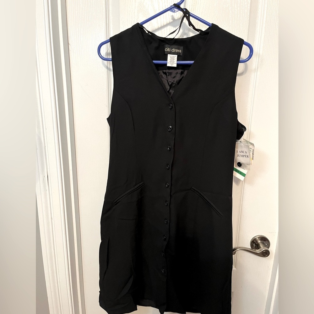 Citidress Black Dress Size 10.